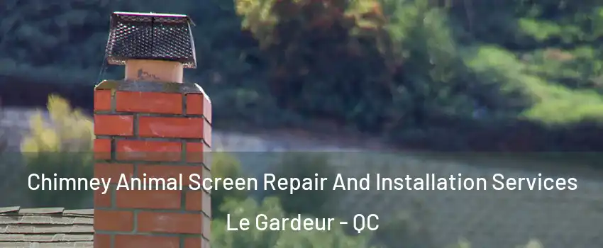 Chimney Animal Screen Repair And Installation Services Le Gardeur - QC