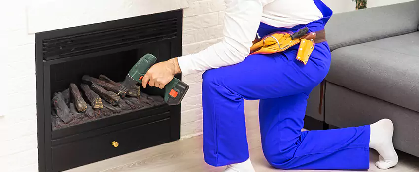 B-Vent Gas Fireplace Installation in Mascouche, QC