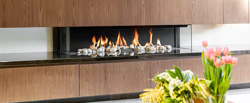 Outdoor Modern Fireplace Renovation Services in Mascouche Heights, QC