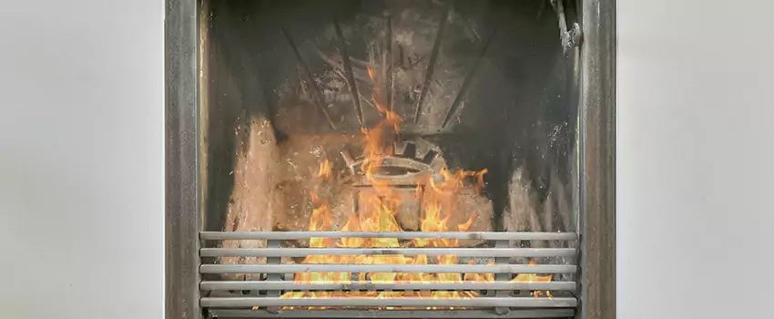 Travis Industries Linear Gas Fireplace Installation in Mascouche Heights, Quebec