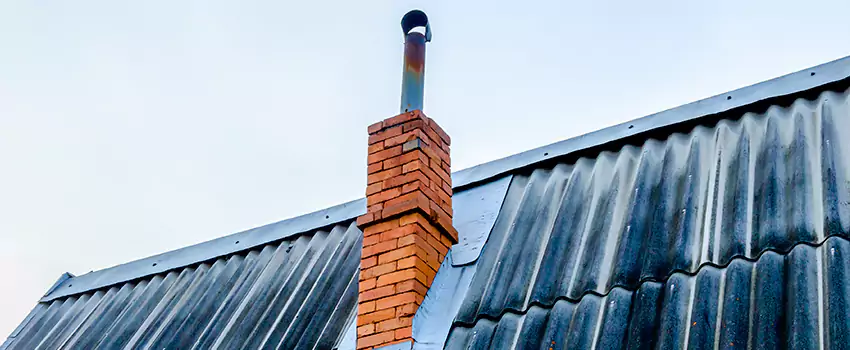 Aluminium Chimney Flashing Repair in Mascouche, QC