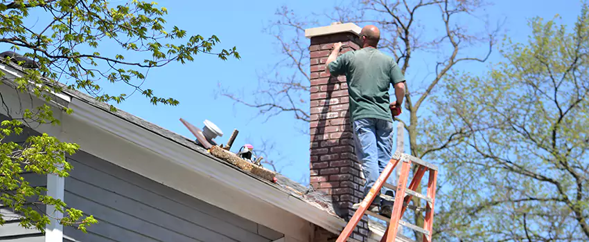 Chimney Crown Repair in Mascouche, Quebec