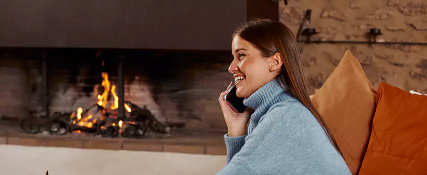 Dimplex Built-In Electric Fireplace Installation in Saint-Henri, QC