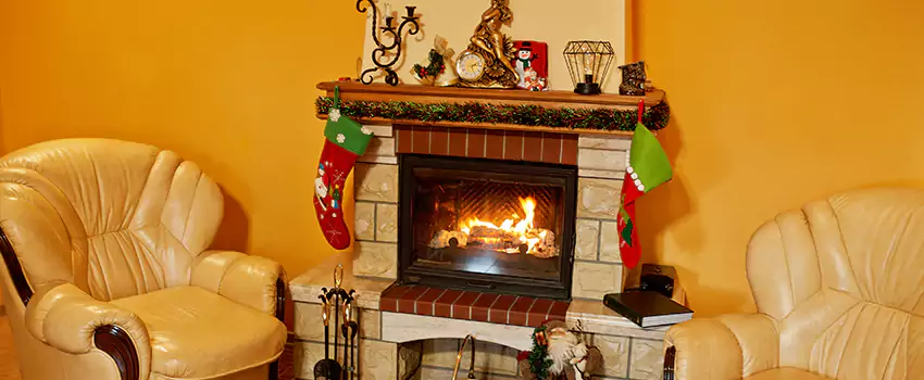 Fireplace Hearth Ideas in Mascouche, Quebec