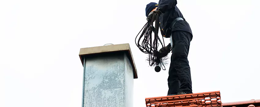 Gas Fireplace Flue Cleaning in Mascouche, Quebec