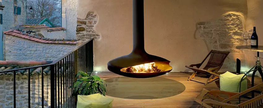Bioethanol Hanging Fireplace Installation Services in Mascouche, QC