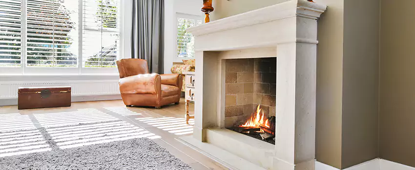 Osburn Fireplace Chimney's Top Damper Installation in Mascouche, QC