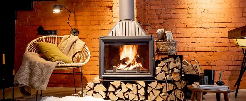 Pellet Stove Chimney Pipe Brackets Installation in Saint-Henri, QC