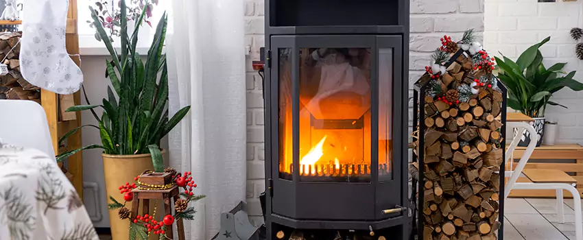 Thelin Hearth Products Direct Vent Gas Stove Fireplace Inspection in Mascouche, QC