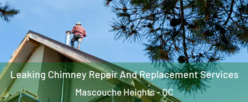 Leaking Chimney Repair And Replacement Services Mascouche Heights - QC