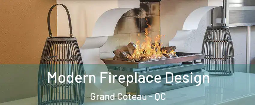 Modern Fireplace Design Grand Coteau - QC